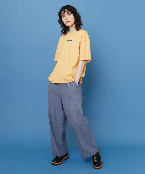 FRAPBOIS(フラボア)の「エンブレムT(Tシャツ/カットソー・レディース・ラベンダー/オレンジ・2/1)」の14枚目の写真