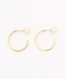 JEANASIS | フープメタルキャッチピアス/569544 (ピアス（両耳用）)