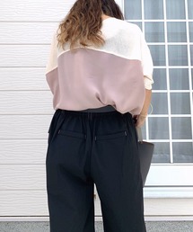 Q | フハクドッキングドルマンニット(ニット/セーター)