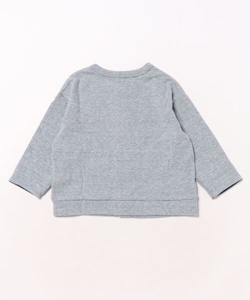 KP BOY（ケーピーボーイ）の「接結天竺裏ボーダーカーディガン(80～130)（カーディガン/ボレロ・キッズ・ブルー/イエロー・130cm/120cm/110cm/100cm/90cm/80ｃｍ）」の13枚目の写真