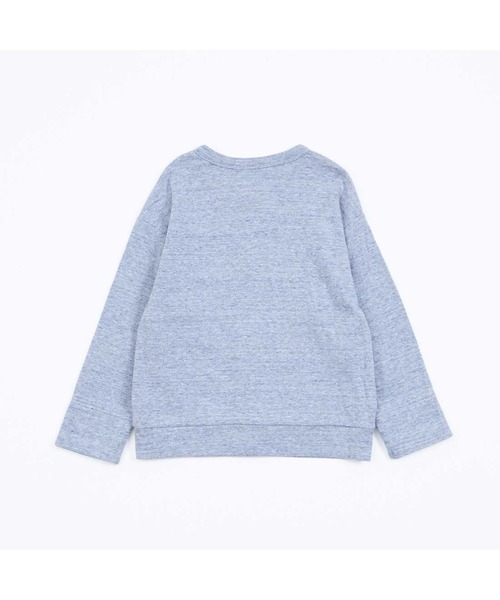 KP BOY（ケーピーボーイ）の「接結天竺裏ボーダーカーディガン(80～130)（カーディガン/ボレロ・キッズ・ブルー/イエロー・130cm/120cm/110cm/100cm/90cm/80ｃｍ）」の4枚目の写真