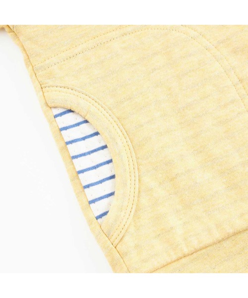 KP BOY（ケーピーボーイ）の「接結天竺裏ボーダーカーディガン(80～130)（カーディガン/ボレロ・キッズ・ブルー/イエロー・130cm/120cm/110cm/100cm/90cm/80ｃｍ）」の8枚目の写真