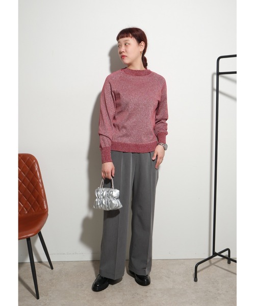 ラメ入りリブニット Palm Riche│Eimee Law & LHELBIE 公式オンライン