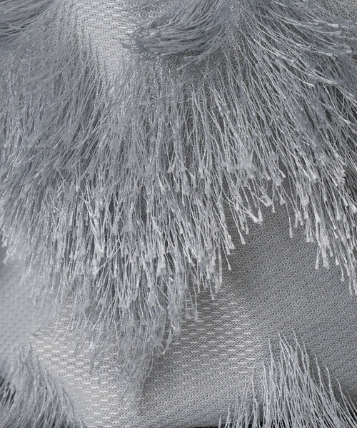 Actually（アクチュアリー）の「フリンジ巾着バッグ（トートバッグ・レディース・ブラック/グレー/グリーン/グリーン系その他/グレー系その他・0）」の13枚目の写真