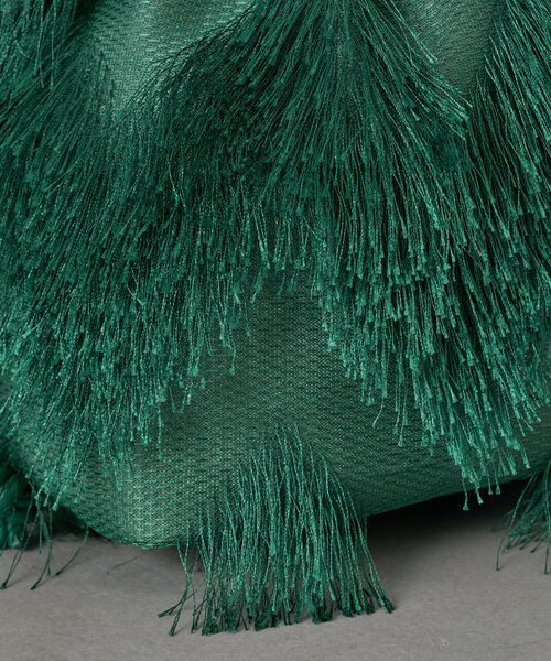 Actually（アクチュアリー）の「フリンジ巾着バッグ（トートバッグ・レディース・ブラック/グレー/グリーン/グリーン系その他/グレー系その他・0）」の18枚目の写真