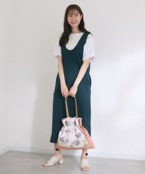 KATHARINE ROSS(キャサリンロス)の「【KATHARINE ROSS】まっすぐワンピース(ワンピース・レディース・ダークグリーン/ネイビー・MEDIUM)」の5枚目の写真