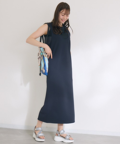 KATHARINE ROSS(キャサリンロス)の「【KATHARINE ROSS】まっすぐワンピース(ワンピース・レディース・ダークグリーン/ネイビー・MEDIUM)」の15枚目の写真