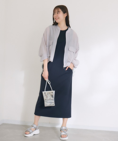 KATHARINE ROSS(キャサリンロス)の「【KATHARINE ROSS】まっすぐワンピース(ワンピース・レディース・ダークグリーン/ネイビー・MEDIUM)」の10枚目の写真