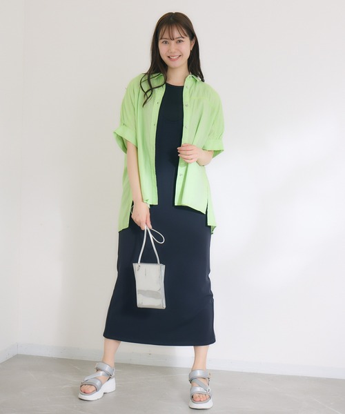 KATHARINE ROSS(キャサリンロス)の「【KATHARINE ROSS】まっすぐワンピース(ワンピース・レディース・ダークグリーン/ネイビー・MEDIUM)」の11枚目の写真