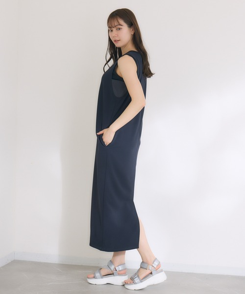 KATHARINE ROSS(キャサリンロス)の「【KATHARINE ROSS】まっすぐワンピース(ワンピース・レディース・ダークグリーン/ネイビー・MEDIUM)」の17枚目の写真