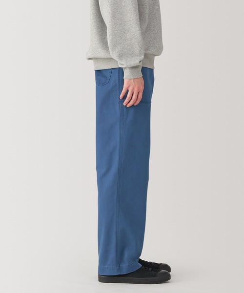 無印良品(ムジルシリョウヒン)の「紳士 洗いざらしヘリンボーンベイカーパンツ(その他パンツ・メンズ・カーキ系/ブラック/ブルー・76/79/82/85/88/70/73)」の13枚目の写真