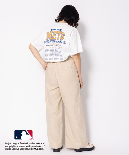 LEPSIM（レプシィム）の「MLB バックプリントTシャツ　127580（Tシャツ/カットソー・レディース・ライトグレー/オフホワイト/ホワイト・FREE）」の5枚目の写真