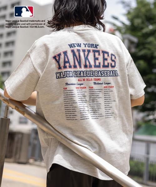 LEPSIM（レプシィム）の「MLB バックプリントTシャツ　127580（Tシャツ/カットソー・レディース・ライトグレー/オフホワイト/ホワイト・FREE）」の22枚目の写真