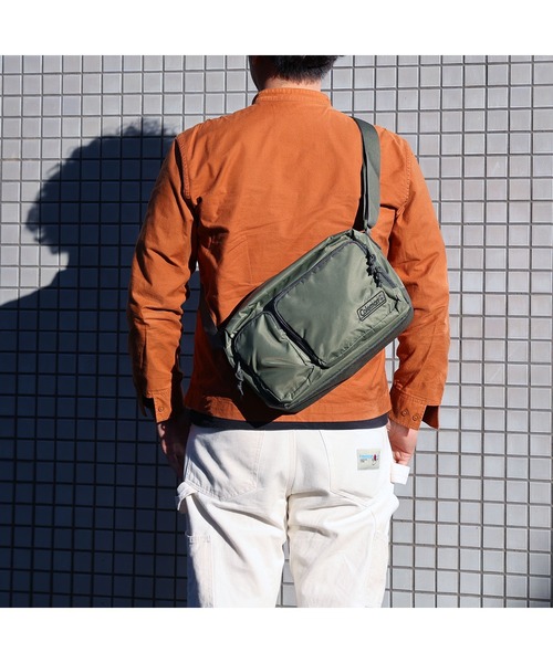 COLEMAN（コールマン）の「ウォーカーショルダー（ショルダーバッグ・レディース・クリアグリーン/ベージュ系その他/ブラック系その他・8L）」の11枚目の写真