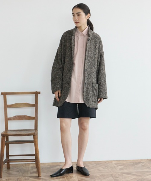 Libra Cue（リブラ キュー）の「スクエアトゥスリッポン（スリッポン・レディース・ブラウン/ブラック・MEDIUM/LARGE）」の7枚目の写真