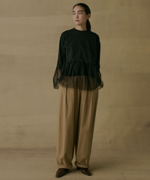 Libra Cue（リブラ キュー）の「スクエアトゥスリッポン（スリッポン・レディース・ブラウン/ブラック・MEDIUM/LARGE）」の15枚目の写真