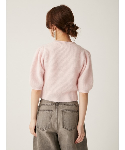 Lily Brown◆ニット・セーター(薄手)/--/アルパカ/BLU/無地/LWNT244182 LILY BROWN 【SALE50%OFF】【即納】リリーブラウン トップス 24