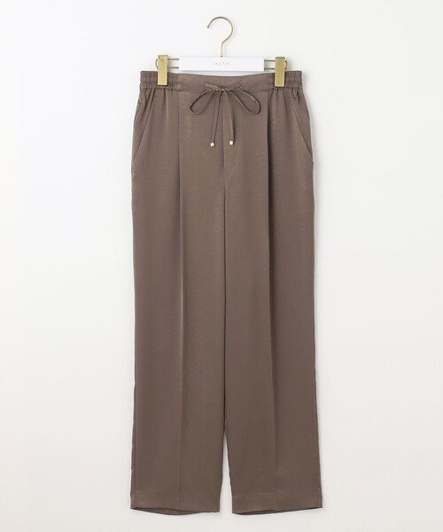 ANY SIS（エニィスィス）の「【洗える】サテンドロストイージー パンツ（その他パンツ・レディース・パープル系/グレー系/ダークブラウン系・4）」の21枚目の写真
