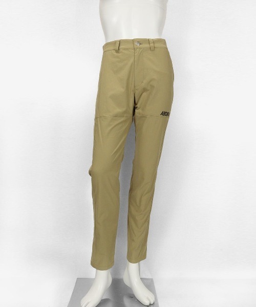 archivio(アルチビオ)の「<MENS>ポイントロゴ撥水パンツ【2024年秋冬】(その他パンツ・メンズ・ブラック/ベージュ/グリーン・M/L/LL)」の1枚目の写真