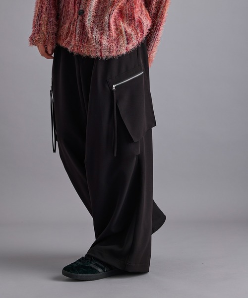 JUNRED(ジュンレッド)の「【セットアップ対応】ジップポケットカーゴパンツ(カーゴパンツ・メンズ・ブラック/ベージュ系その他/チャコールグレー・S/M/L)」の17枚目の写真