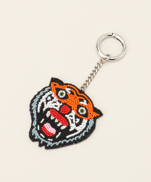 AP STUDIO(エーピーストゥディオ)の「【TianaDesigns】別注Tiger key ring(キーケース/キーアクセサリー・レディース・イエロー・FREE)」の4枚目の写真