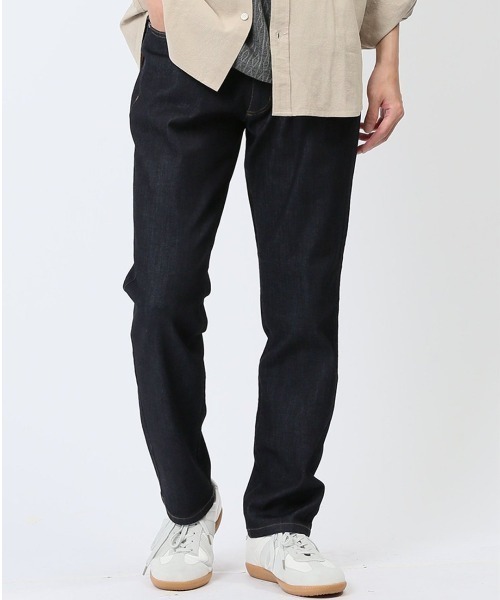 TAKA-Q（タカキュー）の「【ストレッチ】タカキュー スリムデニム（デニムパンツ・メンズ・ブラック/ネイビー/ブルー・MEDIUM/LARGE/X-LARGE/S）」の2枚目の写真