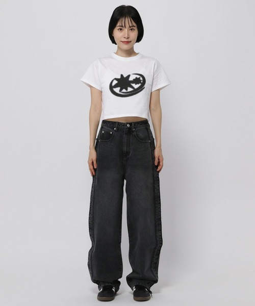 3.3 Field Trip (3.3フィールドトリップ)の「【UNISEX】3.3 Field Trip/STAR T(Tシャツ/カットソー・レディース・ブラック/ホワイト・LARGE/MEDIUM/SMALL)」の19枚目の写真