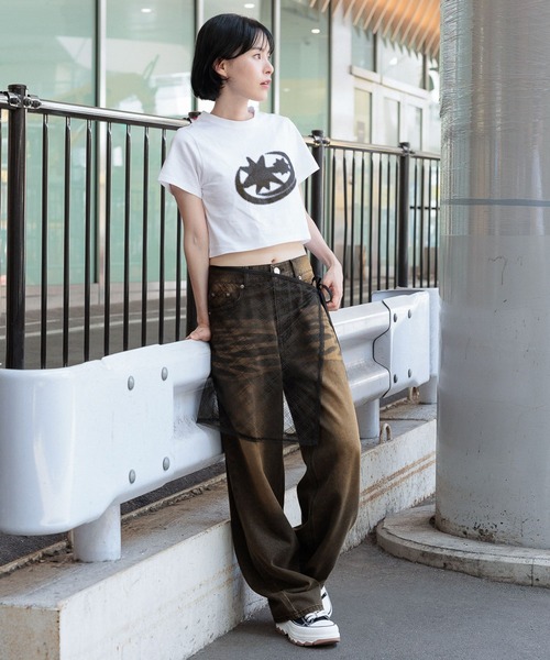 3.3 Field Trip (3.3フィールドトリップ)の「【UNISEX】3.3 Field Trip/STAR T(Tシャツ/カットソー・レディース・ブラック/ホワイト・LARGE/MEDIUM/SMALL)」の3枚目の写真