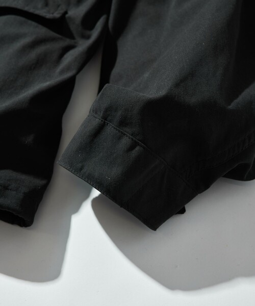 FREAK'S STORE（フリークスストア）の「限定展開 ビッグシルエット ライナーセット ショートモッズコート/ブルゾン＆キルティングライナーセット/2枚セット/3WAY（ブルゾン・メンズ・オリーブ/ブラック・SMALL/LARGE/MEDIUM）」の22枚目の写真