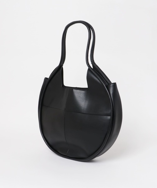 SENSE OF PLACE by URBAN RESEARCH（センスオブプレイスバイアーバンリサーチ）の「アウトポケットムーンバッグ（ハンドバッグ・レディース・シルバー/ブラック・ONE）」の12枚目の写真