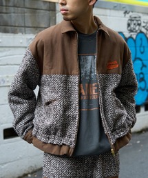 SOUNDSGOOOOD | 【SOUNDS GOOOOD / サウンズグッド】ダック切り替えツイードジャケット(ブルゾン)