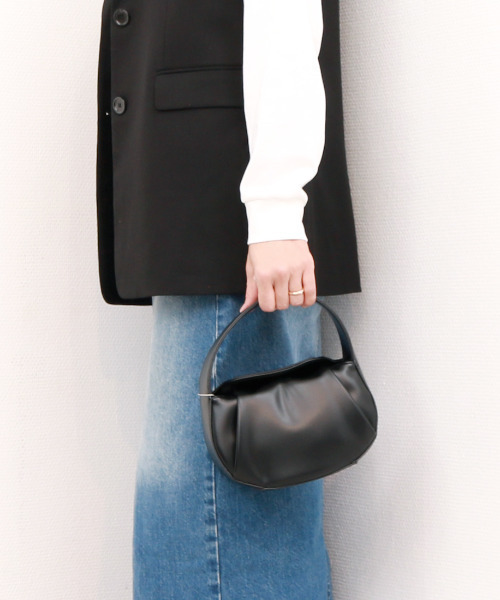 cache cache（カシュ カシュ）の「カシュカシュ cachecache / ラウンド型チェーンミニショルダーバッグ（ショルダーバッグ・レディース・ブラック/レオパード・FREE）」の2枚目の写真