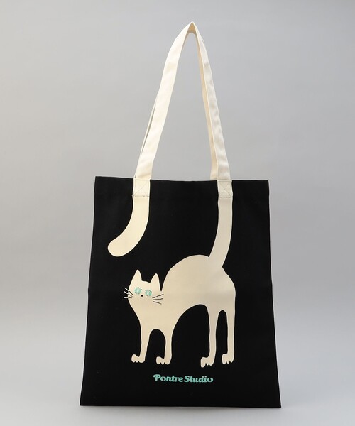 coen(コーエン)の「The gift shop(ザ・ギフト・ショップ)トートバッグ(トートバッグ・メンズ・オフホワイト/ブラック・FREE)」の1枚目の写真