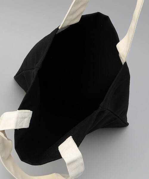 coen(コーエン)の「The gift shop(ザ・ギフト・ショップ)トートバッグ(トートバッグ・メンズ・オフホワイト/ブラック・FREE)」の3枚目の写真