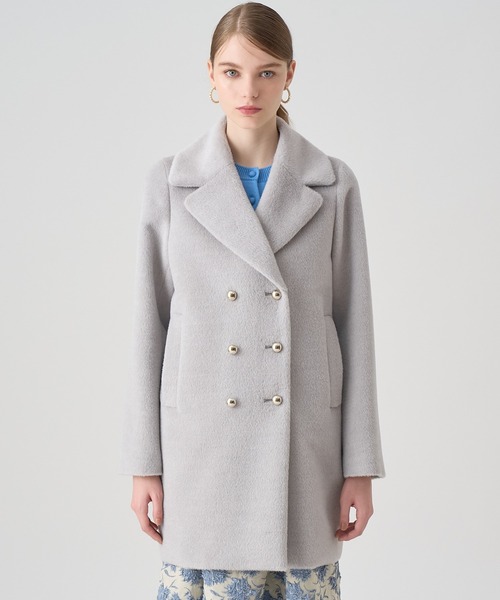 セール】アルパカシャギーピーコート（ピーコート）｜ANAYI（アナイ