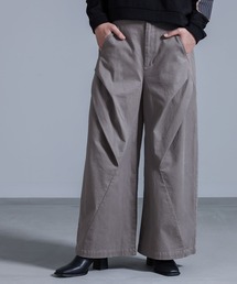 kOhAKU（コハク）の「『タックデザインワイドパンツ』（その他パンツ）」
