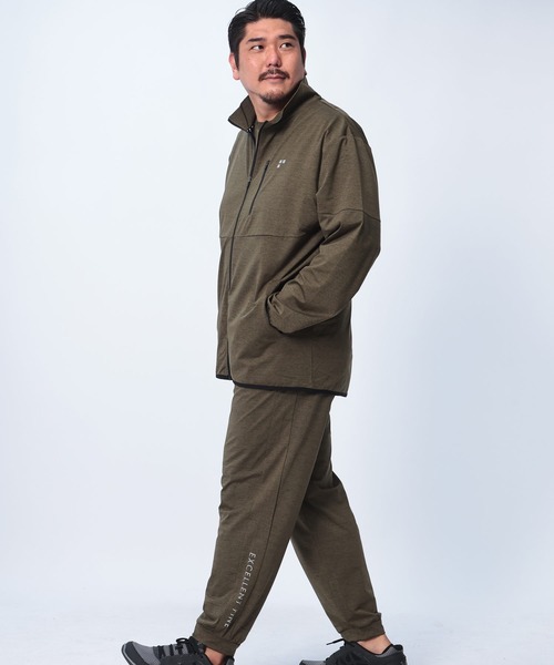 EXCELLENT FINE(エクセレント ファイン)の「sorona ドライ ストレッチ ジップアウター(ジャージ・メンズ・カーキ/ダークグレー・X1(3L~4L)/X5(9L~10L)/X2(4L~5L)/X3(6L~7L)/X4(8L~9L))」の10枚目の写真