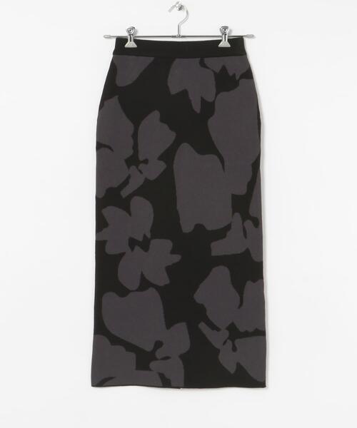 ITEMS URBANRESEARCH（アイテムズ アーバンリサーチ）の「ニットロングスカート（スカート・レディース・ブラウン系その他/ブラック系その他/ダークブラウン・FREE）」の11枚目の写真