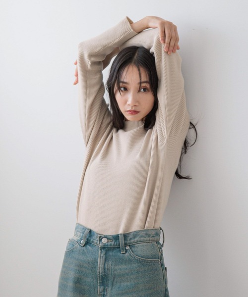 LOWRYS FARM(ローリーズファーム)の「マルチWAYフリル2P 116691(ニット/セーター・レディース・ブルー/グリーン/ベージュ/ブラック・FREE)」の14枚目の写真