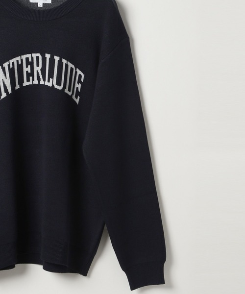 GLOBAL WORK（グローバルワーク）の「アンチピリングニット/ロゴ