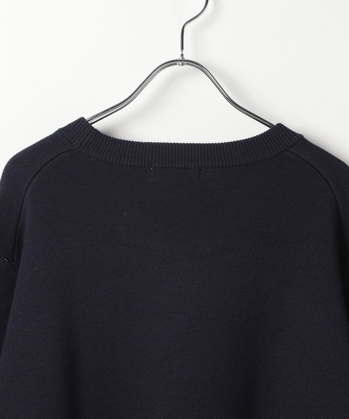 セール】アンチピリングニット/ロゴ/116382（ニット/セーター