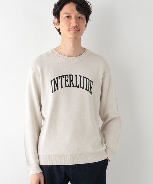 セール】アンチピリングニット/ロゴ/116382（ニット/セーター