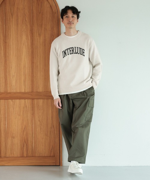 セール】アンチピリングニット/ロゴ/116382（ニット/セーター