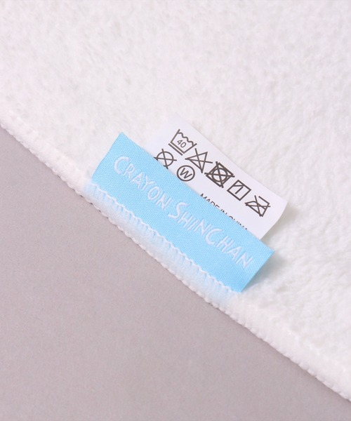 BAYBLO（ベイブロ）の「(SK)【クレヨンしんちゃん】吸水速乾 マイクロファイバー ヘアドライ タオル（タオル・キッズ・ホワイト系/スカイブルー系/ライラック系/ピンク系・ONE SIZE）」の8枚目の写真