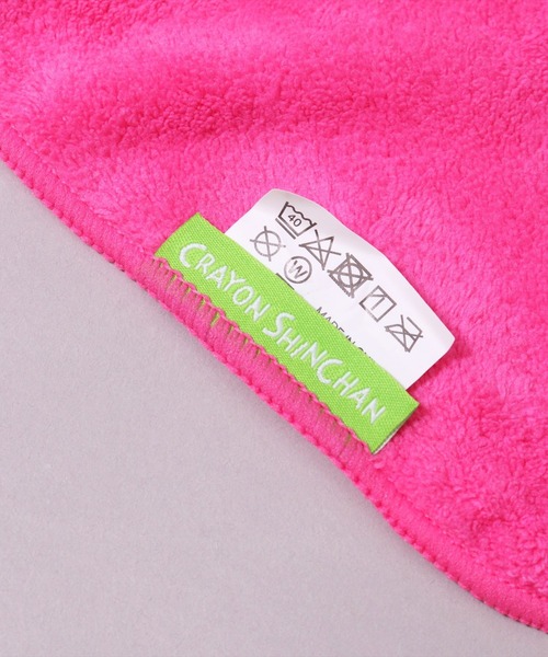 BAYBLO（ベイブロ）の「(SK)【クレヨンしんちゃん】吸水速乾 マイクロファイバー ヘアドライ タオル（タオル・キッズ・ホワイト系/スカイブルー系/ライラック系/ピンク系・ONE SIZE）」の17枚目の写真