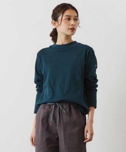 【セール】モックネックプルオーバー（Tシャツ/カットソー）｜LOGEMENT DE CLAIRE（ロジュモンドクレール）