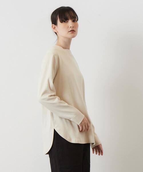 【セール】モックネックプルオーバー（Tシャツ/カットソー）｜LOGEMENT DE CLAIRE（ロジュモンドクレール）