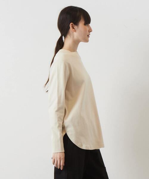 【セール】モックネックプルオーバー（Tシャツ/カットソー）｜LOGEMENT DE CLAIRE（ロジュモンドクレール）