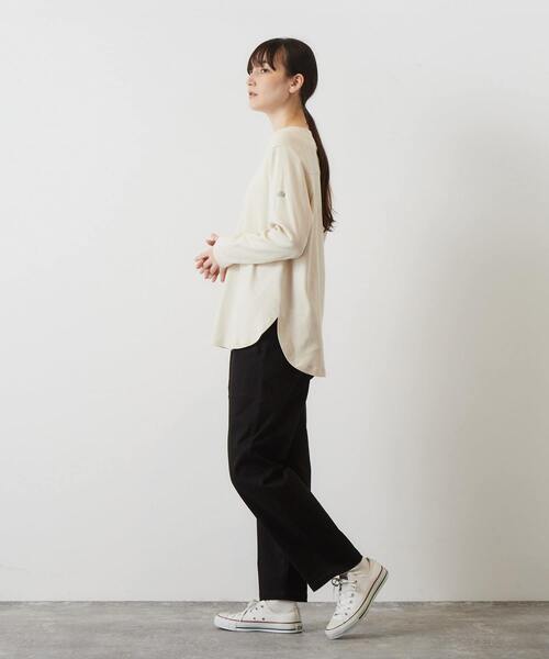 【セール】モックネックプルオーバー（Tシャツ/カットソー）｜LOGEMENT DE CLAIRE（ロジュモンドクレール）