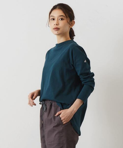 【セール】モックネックプルオーバー（Tシャツ/カットソー）｜LOGEMENT DE CLAIRE（ロジュモンドクレール）